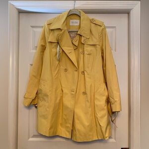 Open End Mustard Trench Coat
